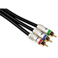 Hama YUV Connection Cable 3 RCA (phono) Plugs - 3 RCA (phono) Plugs, 3 m (00079036)